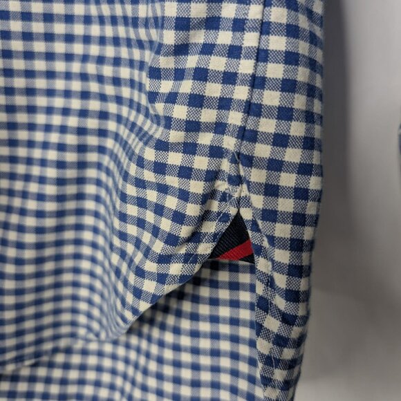 Ralph Lauren Polo Classic Fit Blue Checkered Long Sleeve Shirt Men's Size S - Picture 2 of 5